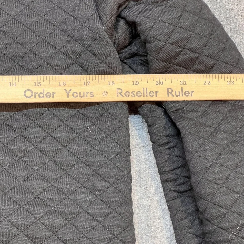 Marine Layer Jacket Womens Medium Black Quilted Full Zip Tech Summit Databricks - Picture 11 of 11